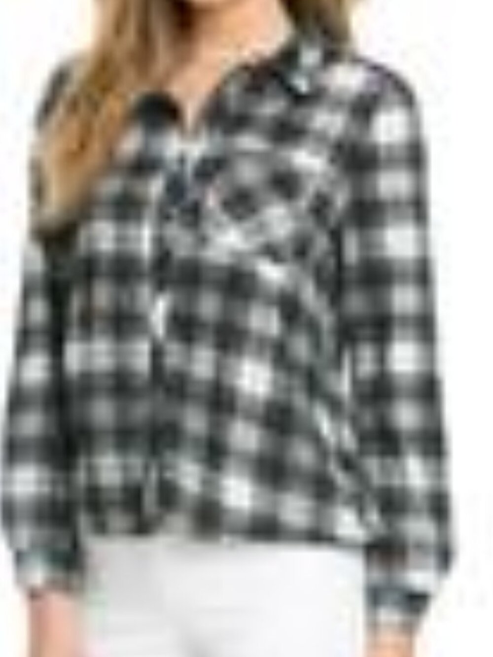 Plaid Top